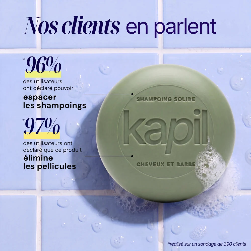 Shampoing solide anti-pelliculaire · apaisant & doux