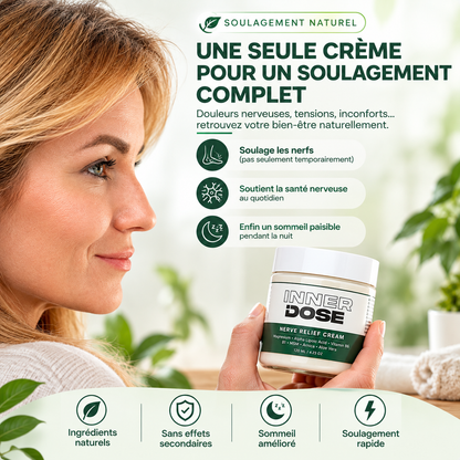 Inner Dose® – Crème Apaisante pour les Nerfs