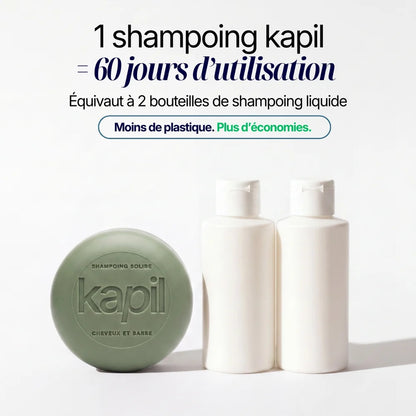 Shampoing solide anti-pelliculaire · apaisant & doux