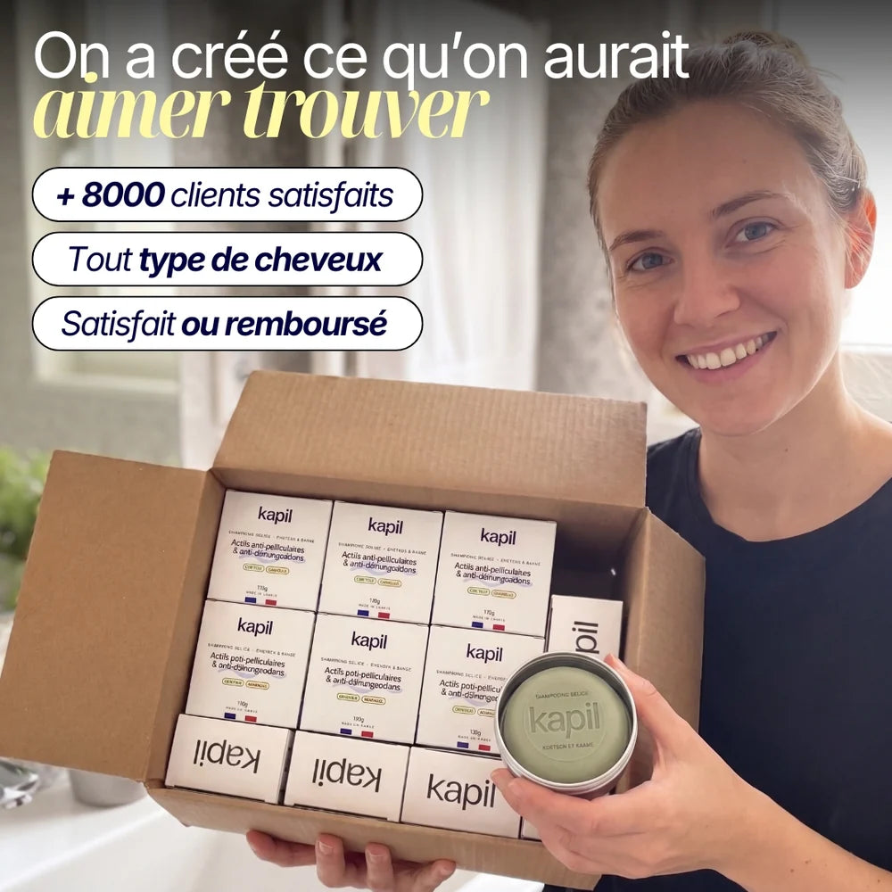 Shampoing solide anti-pelliculaire · apaisant & doux