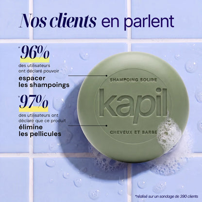 Shampoing solide anti-pelliculaire · apaisant & doux