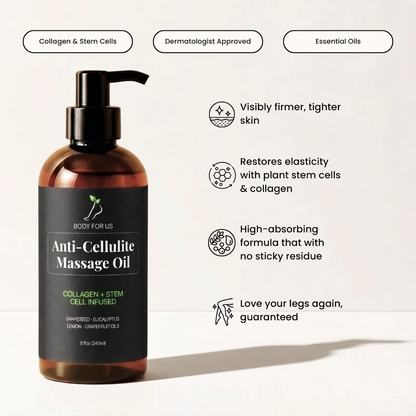 Body For Us Anti-Cellulite Massage Oil